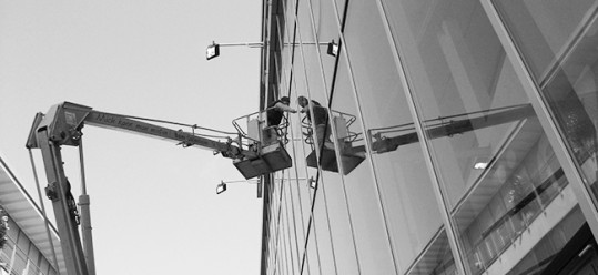 Glasreinigung